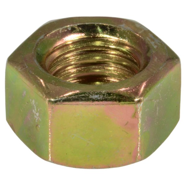 Midwest Fastener Hex Nut, 5/8"-11, Steel, Zinc Yellow, 3 PK 60667